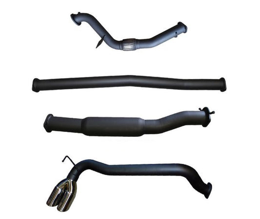 Manta | 3″ Turbo Back Exhaust System without Cat Hotdog Chrome Tips | Ford Ranger PX 3.2L CRD Ute 2011–2015