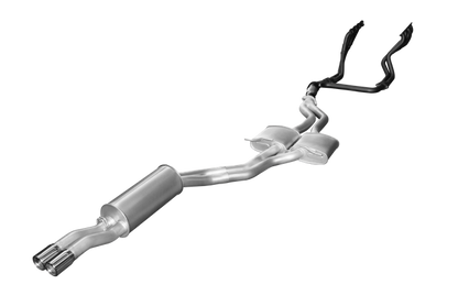 Manta | Dual 2.5″ Full Exhaust System with Extractors Muffler | Holden Commodore VP VR VS 5.0L V8 Manual IRS Sedan 1991–1997