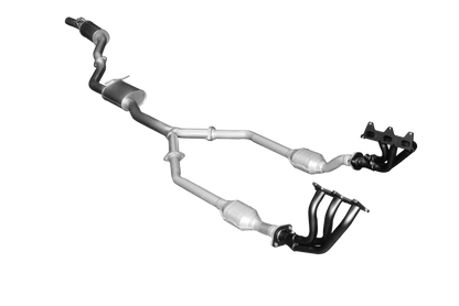 Manta | 3″ Full Exhaust System with Extractors Muffler/Muffler | Holden Commodore VZ 3.6L V6 Sedan 2004–2006