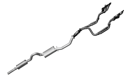 Manta | 3″ Full Exhaust System with Extractors Muffler/Muffler | Holden Commodore VL V8 Sedan 1986–1988