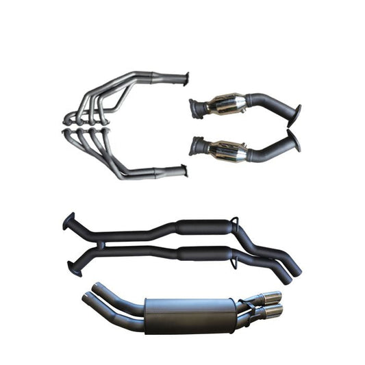 Manta | Dual 2.5″ Full System with Extractors Hotdog/Muffler | Holden HSV Monaro V2 5.7L V8 Coupe 2001–2004