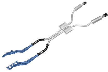 Manta Twin 2.5″ Aluminised Full System with Extractors & Centre & Rear Mufflers | Holden Commodore VU VY VZ 2000–2007