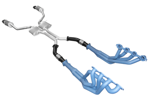 Manta Twin 2.5″ Aluminised Full System with Extractors & Centre & Rear Mufflers | Holden Commodore VU VY VZ 2000–2007