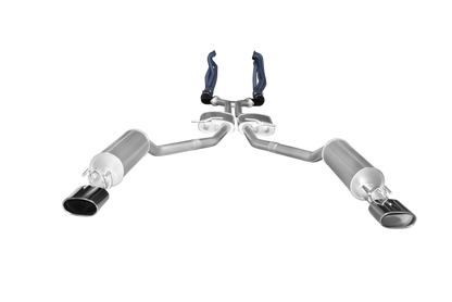 Manta Twin 2.5″ Aluminised Full System with Extractors & Centre & Rear Mufflers | Holden Commodore VU VY VZ 2000–2007