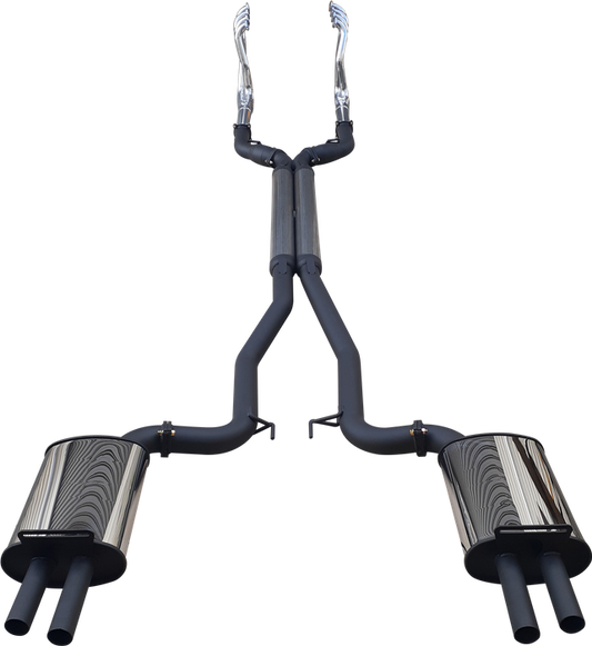 Manta | Twin 3″ Full Exhaust System with 1 7/8″ Coated Headers | Holden VF HSV Maloo 6.2L V8 Ute 2013–2017