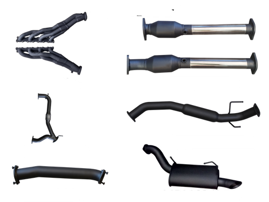 Manta | 3″ Full Exhaust System with Extractors, Hi Flow Cats & Centre Hotdog | Nissan Patrol Y62 5.6L V8 & Infiniti QX80 Wagon 2012–2025