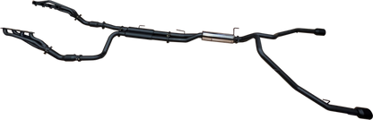 Manta | Twin 3″ Full Exhaust with Extractors, Cats & 5″ Black Tips | RAM DS 1500 5.7L V8 Ute 2009–2024