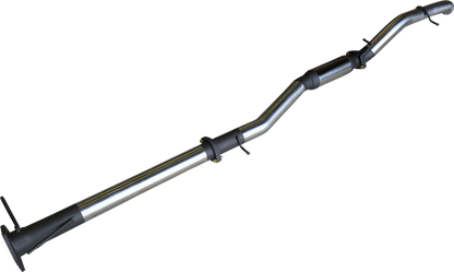 Manta - Ford Ranger Next Gen T6.2 V6 - DPF Back - 3" Single Stainless Exhaust with Tip - with Centre Hotdog