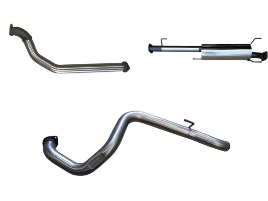 Manta | 3″ Turbo Back Exhaust System without Cat & No Rear Muffler | Toyota Prado KDJ120R KDJ150R 3.0L 2007–2015