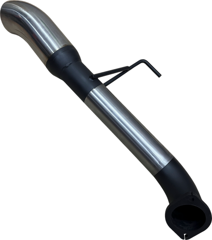Manta | 3″ Tail Pipe with Chrome 4″ Dump Tip | Toyota Landcruiser 300 Series V6 FJA300R Wagon 2021–2025