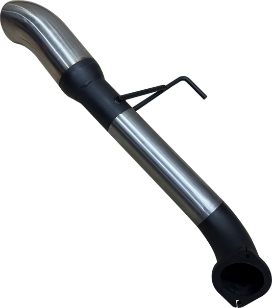 Manta | 3″ Tail Pipe with Chrome 4″ Dump Tip | Toyota Landcruiser 300 Series V6 FJA300R Wagon 2021–2025