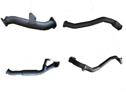 Manta | 3″ Turbo Back Exhaust with Hotdog Suit DTS Turbo | Toyota Landcruiser HZJ80 4.2L Diesel Wagon 1990–1997