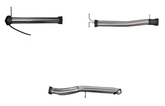 Manta | 4″ DPF Back Exhaust System Without Centre Muffler | Ford Ranger V6 Next Gen T6.2 3.0L Turbo Ute 2022–2025