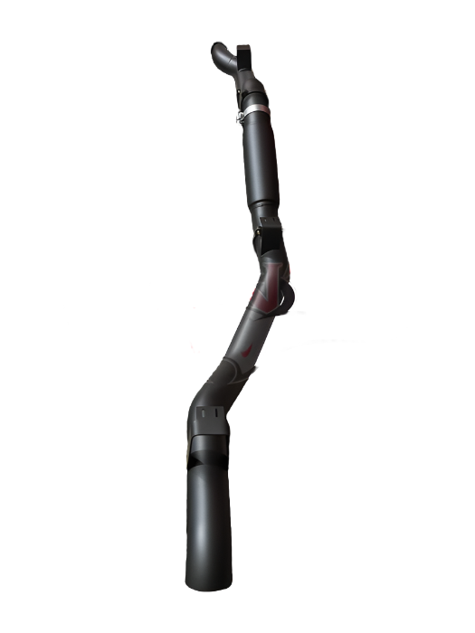 Manta - Toyota Landcruiser VDJ79 V8 4.5L TD, Ute 2016 To Current, 4in Single DPF Back With Muffler