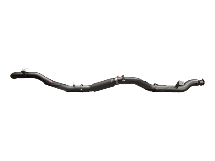 Manta - Toyota Landcruiser VDJ79 V8 4.5L TD, Ute 2016 To Current, 4in Single DPF Back With Muffler