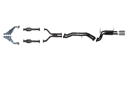 Pacemaker - Ford Falcon XR8-GT BA -BF 5.4L Boss Tri-Y Headers And Full System - No Centre Muffler