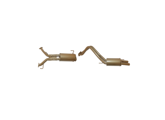 King Brown - Toyota Landcruiser 200 Series V8 4.7L Petrol 2008 to Sep 2015 - Twin 2 1/2" Kit