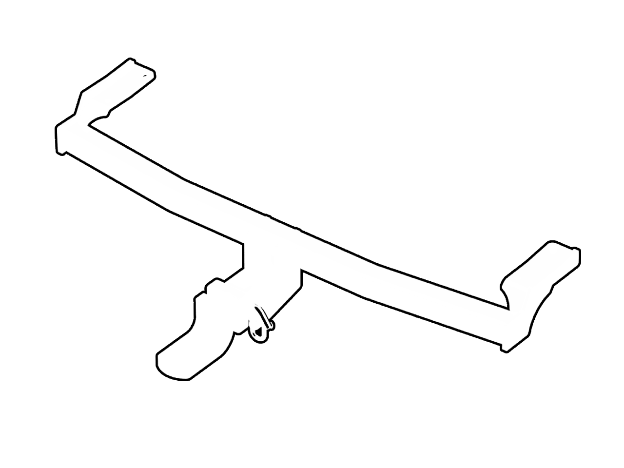 TAG - Daewoo Nubira (1997 - 2006) - Towbar Standard Duty