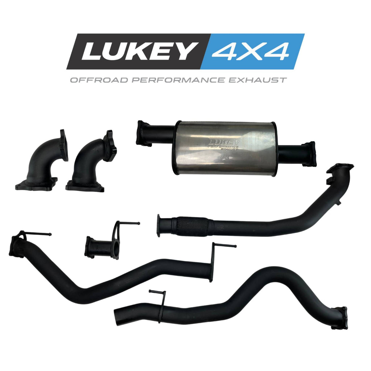 Lukey 4x4 Performance System for Holden Rodeo 2007-2008, Holden Colorado 2008-2012, Isuzu D-MAX 2007-on | 76mm - LKY-HC-RC-PM