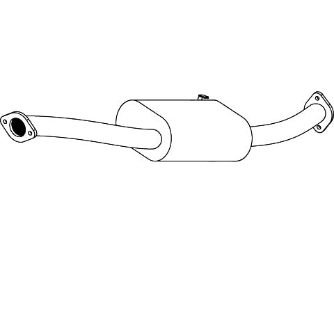Redback Standard Replacement Exhaust for Nissan Patrol 2001-2012 - M0509