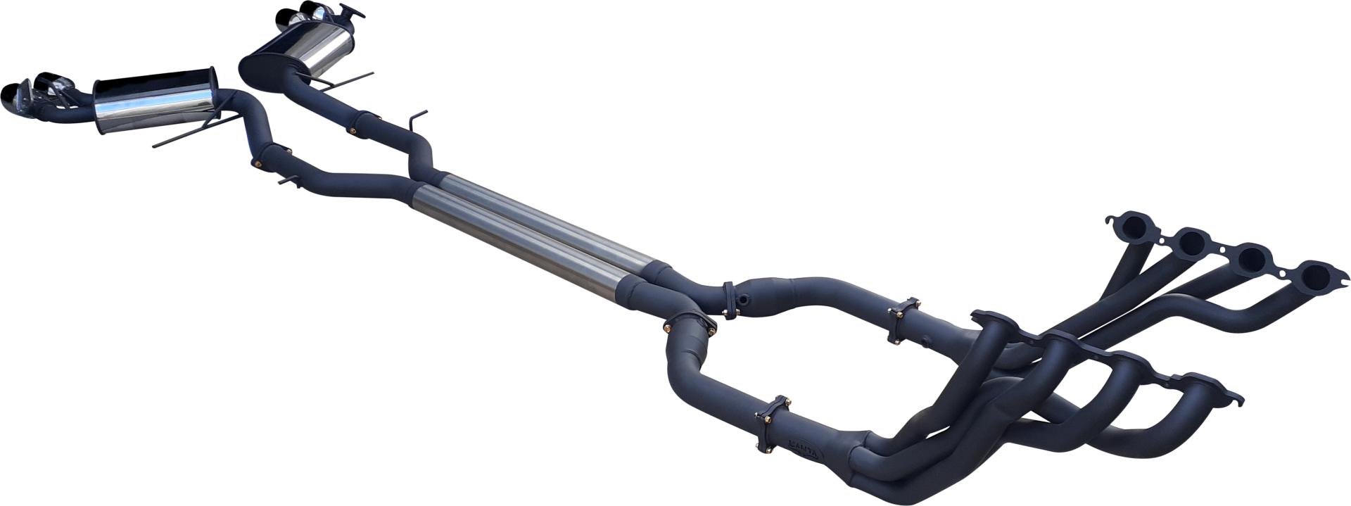 Manta | Twin 3" Full Exhaust System with 1 7/8" Headers | Chevrolet Camaro 6th Gen 6.2L V8 Coupe | 2016–2022