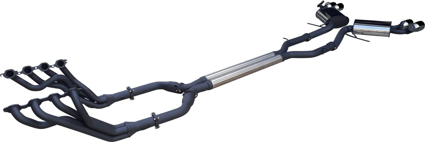 Manta | Twin 3" Full Exhaust System with 1 7/8" Headers | Chevrolet Camaro 6th Gen 6.2L V8 Coupe | 2016–2022