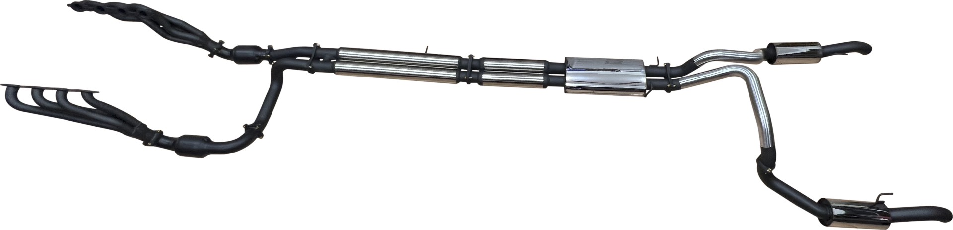 Manta | Twin 3" Full Exhaust System with 1 3/4" Headers | Chevrolet Silverado 1500 6.2L V8 Ute | 2019–2024