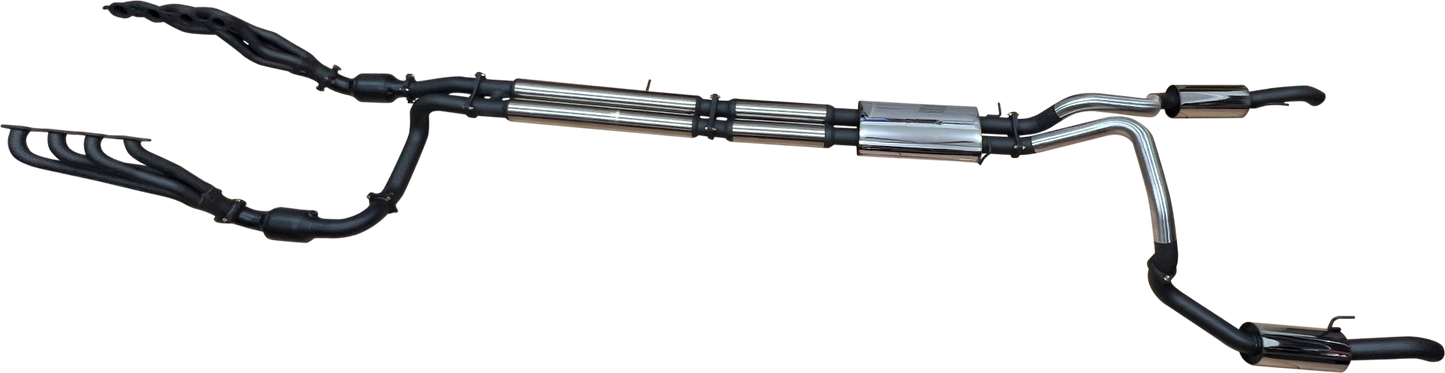 Manta | Twin 3" Full Exhaust System with 1 3/4" Headers | Chevrolet Silverado 1500 6.2L V8 Ute | 2019–2024
