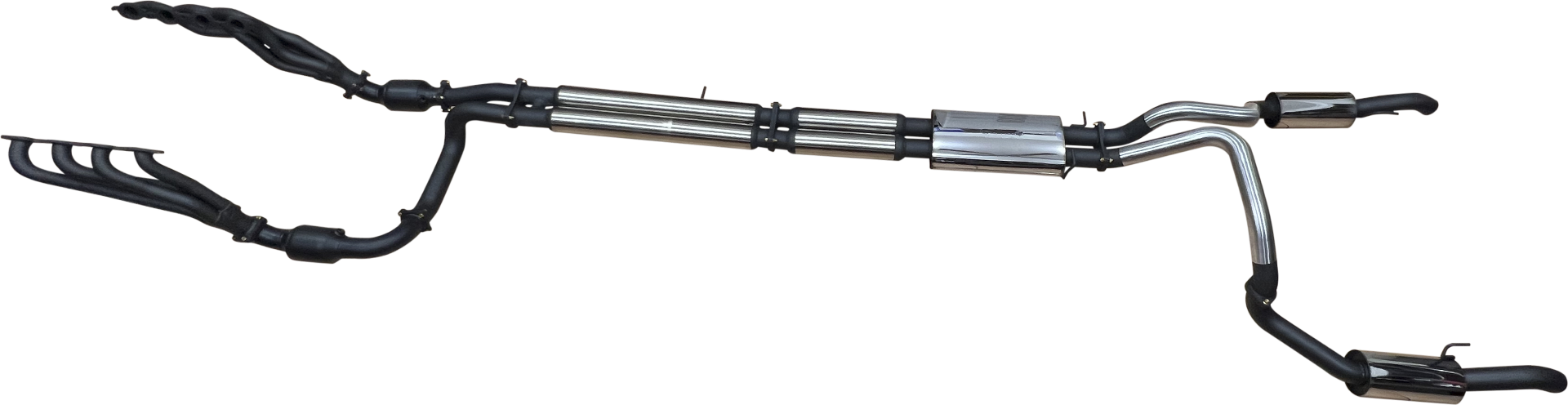 Manta | Twin 3" Full Exhaust System with 1 3/4" Headers | Chevrolet Silverado 1500 6.2L V8 Ute | 2019–2024