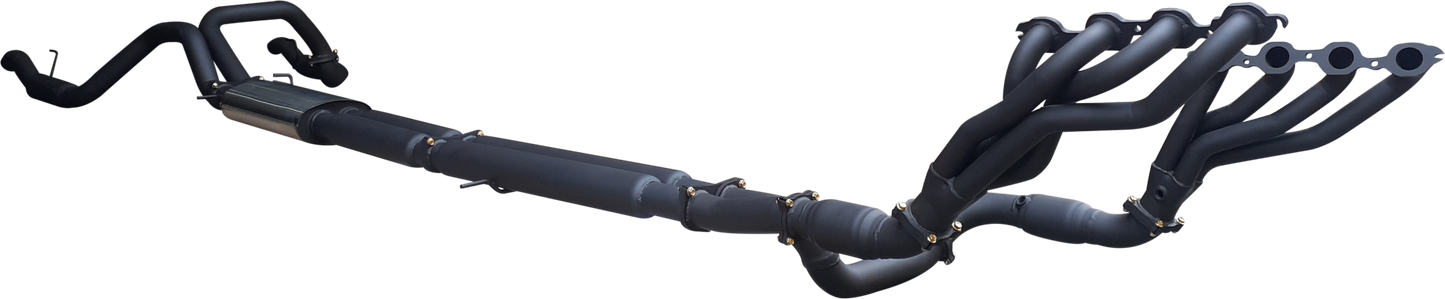 Manta | Twin 3" Full Exhaust System with 1 3/4" Headers | Chevrolet Silverado 1500 6.2L V8 Ute | 2019–2024
