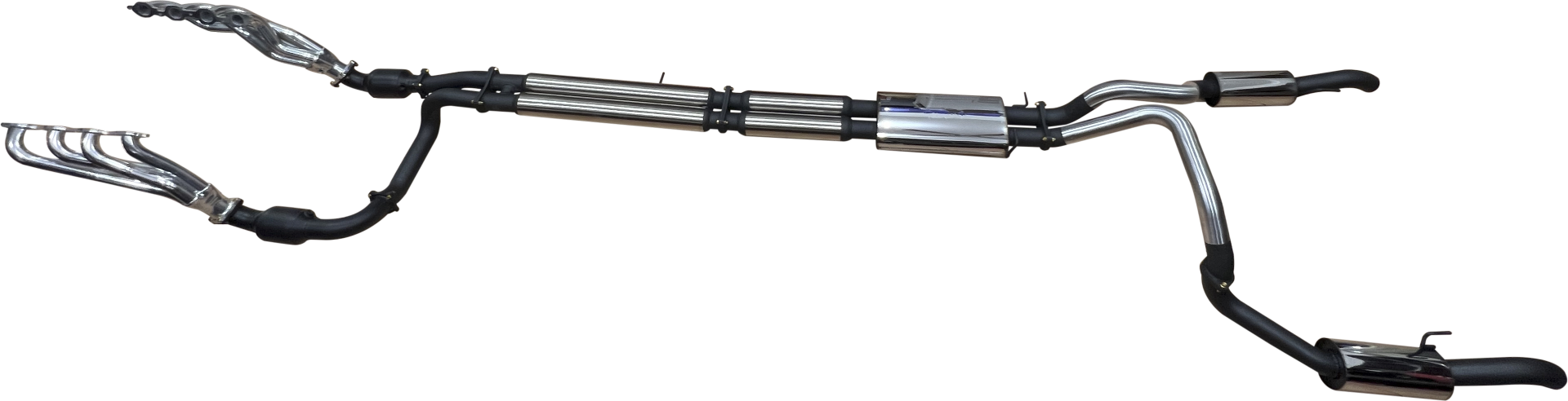 Manta | Twin 3" Full Exhaust System with 1 3/4" Headers | Chevrolet Silverado 1500 6.2L V8 Ute | 2019–2024