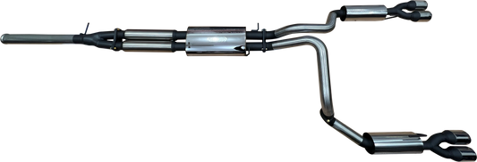 Manta | Twin 3" Cat-Back Exhaust System | Chevrolet Silverado 1500 6.2L V8 Ute | 2019–2024