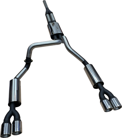 Manta | Twin 3" Cat-Back Exhaust System | Chevrolet Silverado 1500 6.2L V8 Ute | 2019–2024
