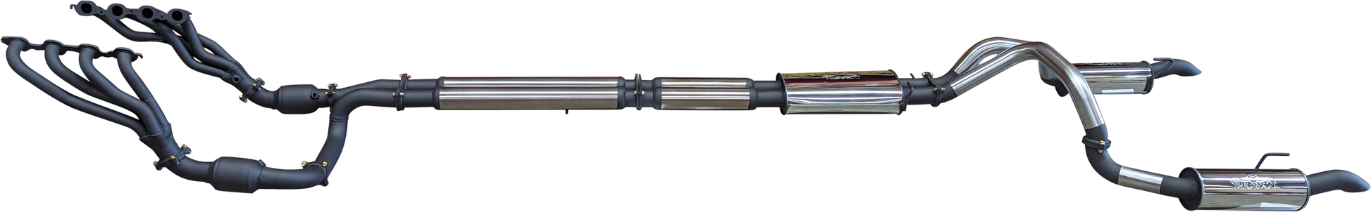 Manta | Twin 3" Full Exhaust System with 1 3/4" Headers | Chevrolet Silverado 1500 6.2L V8 Ute | 2022–2024