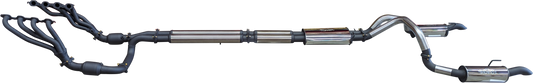 Manta | Twin 3" Full Exhaust System with 1 3/4" Headers | Chevrolet Silverado 1500 6.2L V8 Ute | 2022–2024