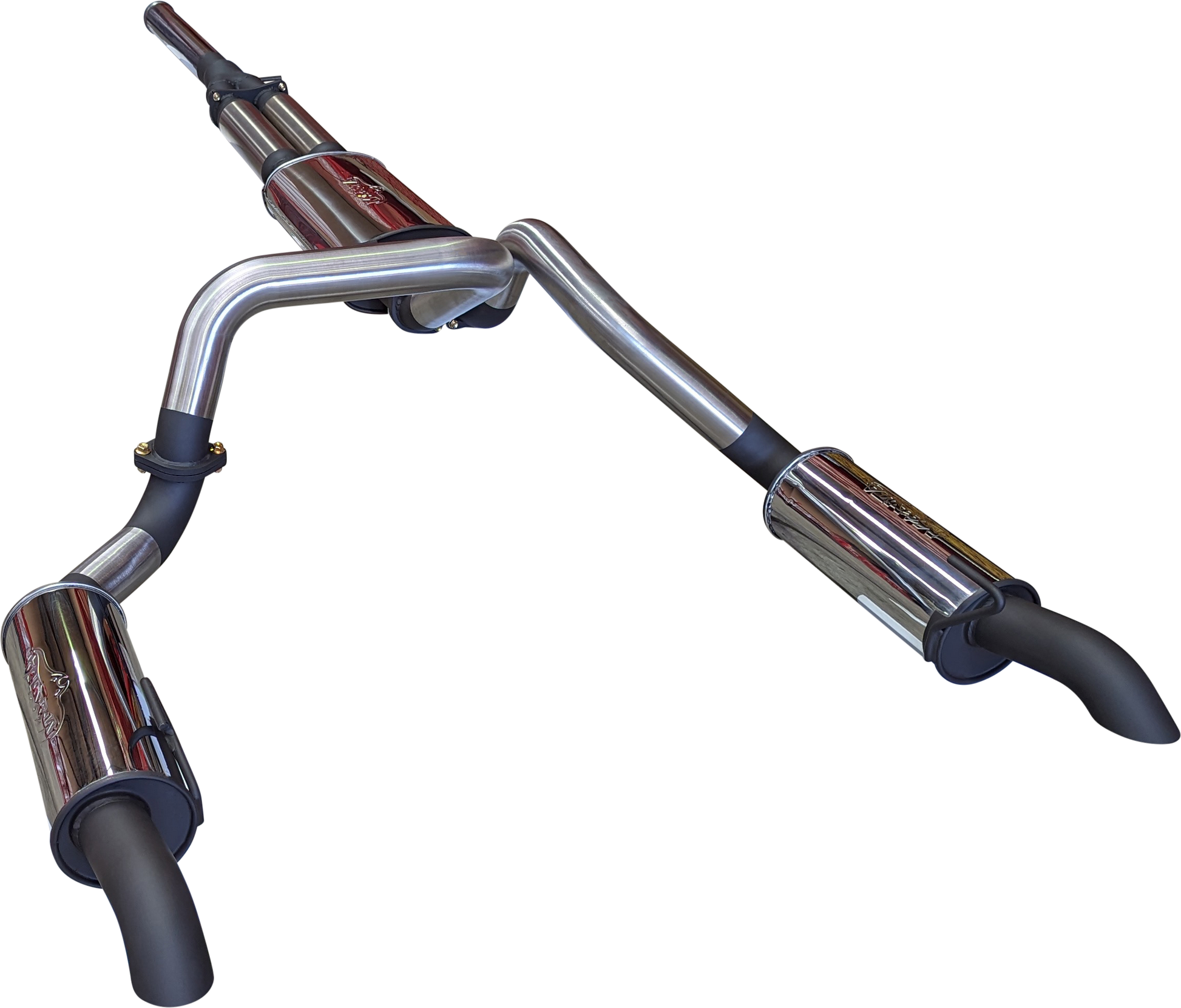 Manta | Twin 3" Cat-Back Exhaust System | Chevrolet Silverado 1500 6.2L V8 Ute | 2022–2024