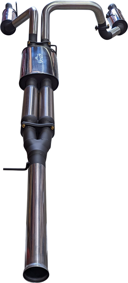 Manta | Twin 3" Cat-Back Exhaust System | Chevrolet Silverado 1500 6.2L V8 Ute | 2022–2024