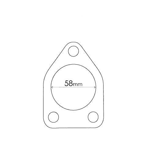 Redback Flange Gasket for various Mitsubishi & Hyundai vehicles - MBG028R
