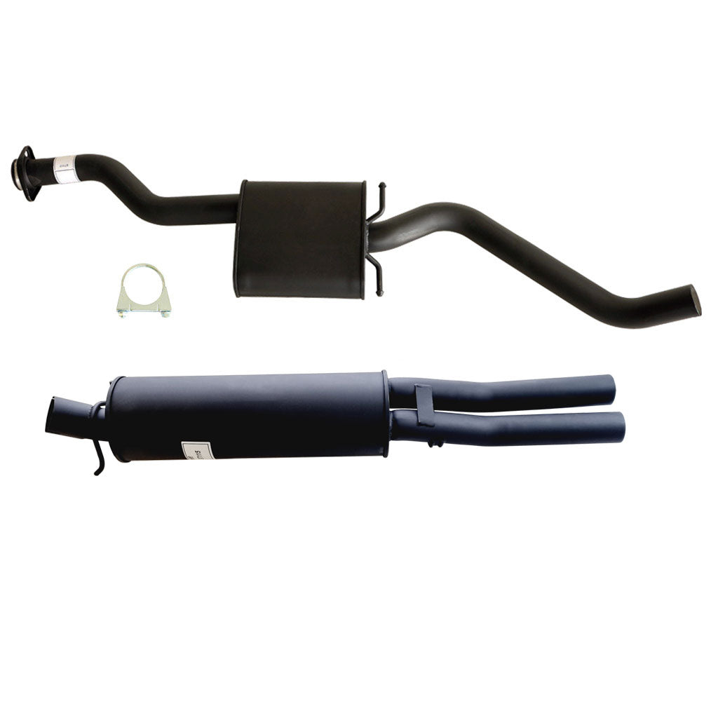 ESA - Holden Commodore VS V6 Sedan IRS 2.5" Catback Kit with 2 x Everflo Mufflers & Rear Dual Outlet