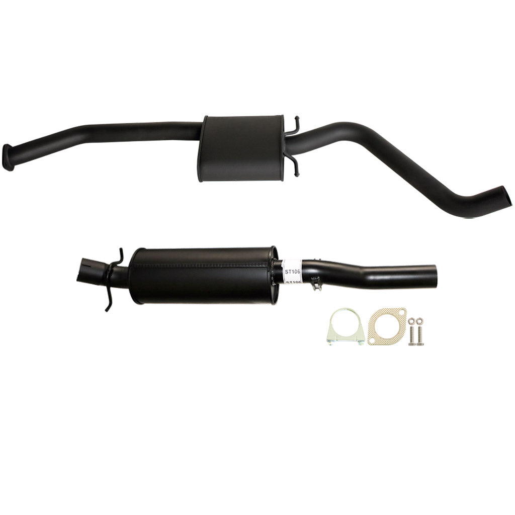 ESA - Holden Statesman VQ-VR V6 / VS V8 2 1/2” Catback Kit Inc 2 x Everflo Mufflers