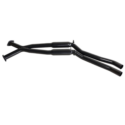ESA - Holden Commodore VT-VZ V6 & V8 Sedan Twin 2 1/2" Kit - Inc X-pipe, Everflo Hotdogs & Muffler