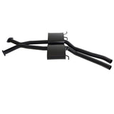 ESA - Holden Commodore VT-VZ V6 & V8 Sedan Twin 2 1/2" Kit - Inc X-pipe & Everflo Mufflers