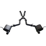 ESA 4X4 - Twin 3 Inch Cat Back Exhaust With Centre Hotdogs For SRT Jeep Grand Cherokee 2012 to 2021 OE Tips