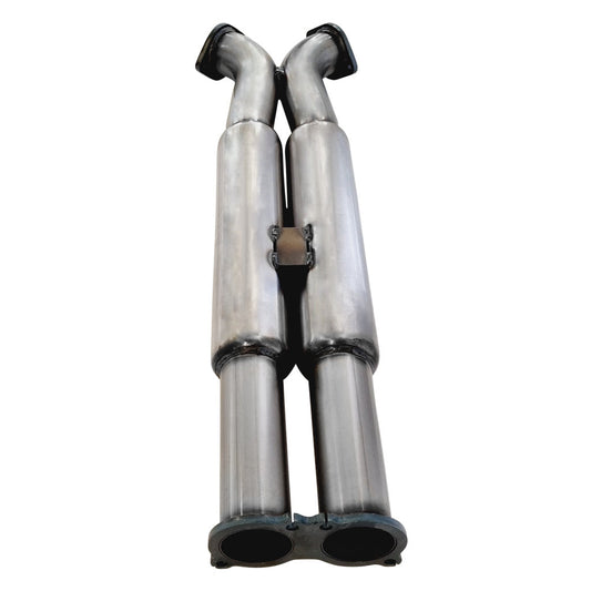 ESA - Holden Commodore VE, VF V6 V8 Sedan Wagon Ute 3" X-Pipe - 2 x Hotdog Centre Stainless