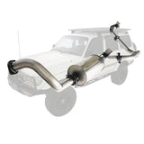 ESA 4X4 - TOYOTA LANDCRUISER 80 SERIES FZJ80R 4.5L PETROL 92 - 98 - 2 1/2" STAINLESS STEEL KIT WITH MUFFLER AND HOTDOG