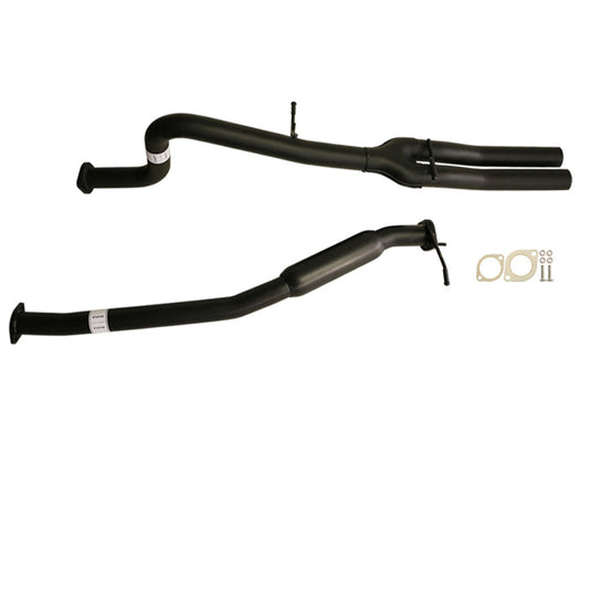 ESA - Ford Falcon BA-BF Ute XR6 2 1/2" Catback Kit Inc Hotdog & Dual Tailpipe