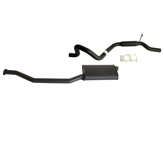 ESA - Ford Falcon EA EB ED EL EF AU 6Cyl Sedan 2 1/2" Catback Kit Inc Everflo Muffler & Hotdog