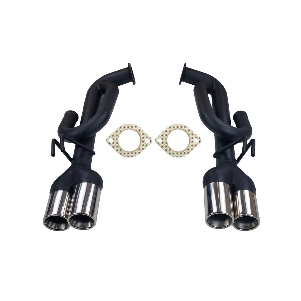 ESA - Holden Commodore VE Sedan & Wagon Twin Rear 2 1/2" J-Pipe Kit LHS & RHS with TYP080 Tip