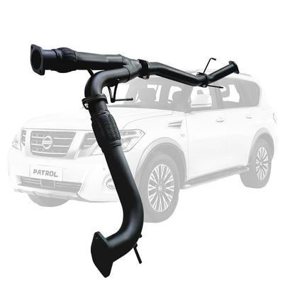 ESA 4X4 - Nissan Y62 Patrol 8cyl 5.6L V8 3 Inch Centre Pipe To Factory Rear Exhaust