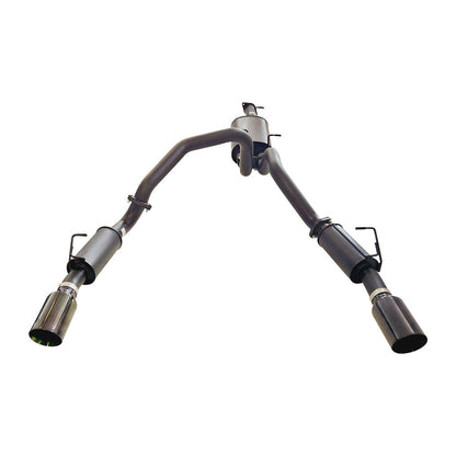 ESA 4X4 - Ram 1500 DT 6.2L Supercharged V8 Ute Twin 3" Cat Back Exhaust System with 5" Black Chrome Tips for Limited and Laramie